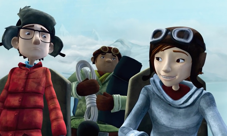Bande-annonce du film d'animation québécois Nelly et Simon : Mission Yéti