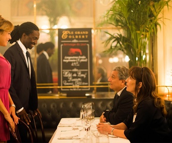 Une scène du film Qu'est-ce qu'on a fait au Bon Dieu?