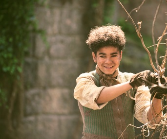 Une scène du film The Secret Garden