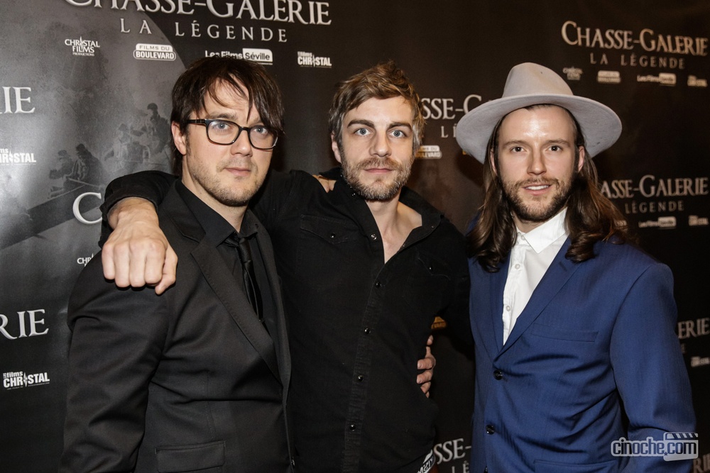Sur le tapis rouge du film Chasse-Galerie : La légende
