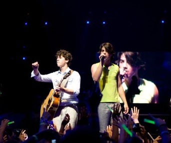 Scène du film Jonas Brothers : The 3-D Concert Experience