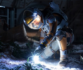 Une scène du film The Martian