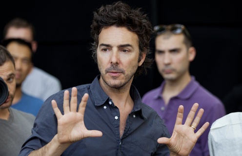 Shawn Levy sur le plateau de This Is Where I Leave You