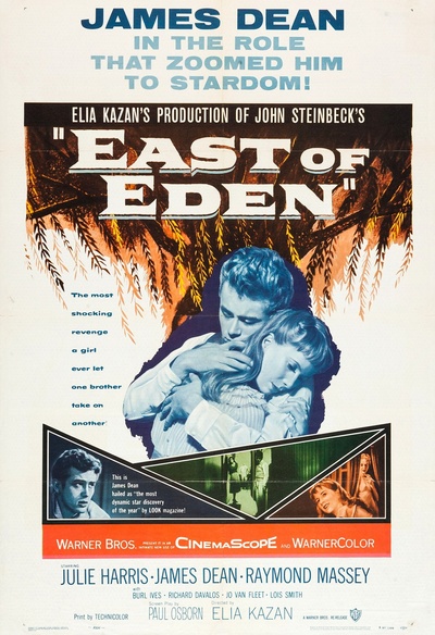 Affiche du film East of Eden