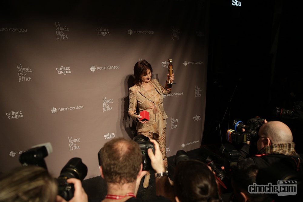 Sur le tapis rouge de la Soirée des Jutra 2014