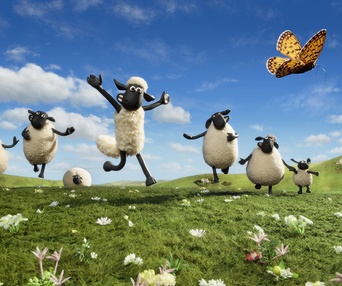 Une scène du film Shaun the Sheep