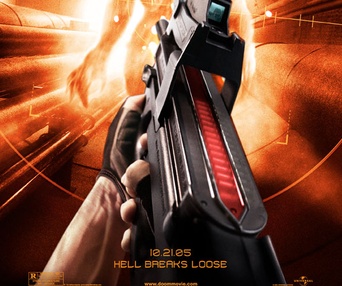 Scène américaine du film Doom