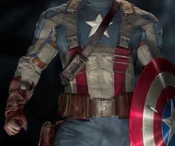 Une scène du film Captain America: The First Avenger