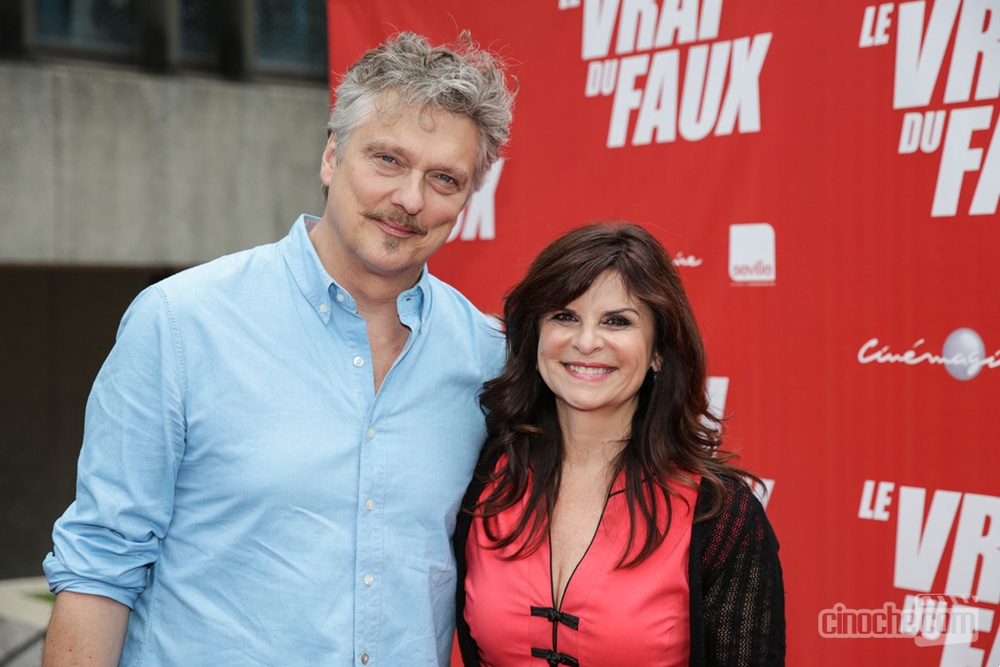 Sur le tapis rouge de Le vrai du faux