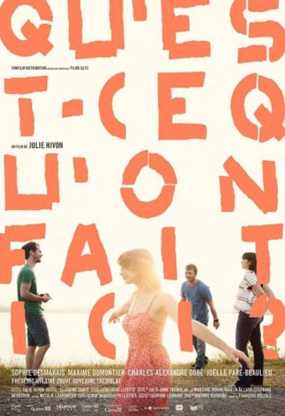 Affiche du film Qu'est-ce qu'on fait ici?