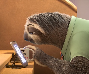 Une scène du film Zootopia