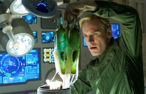 Une scène du film Prometheus