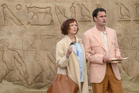Une scène du film Death on the Nile
