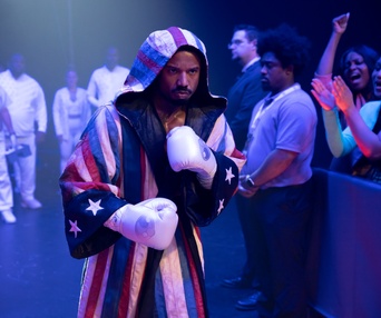 Une scène du film Creed III