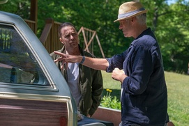 Une scène du film Three Billboards Outside Ebbing, Missouri Une scène du film Three Billboards Outside Ebbing, Missouri