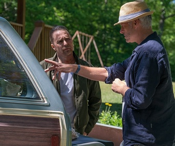 Une scène du film Three Billboards Outside Ebbing, Missouri