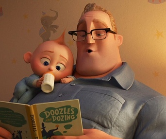 Une scène du film Incredibles 2