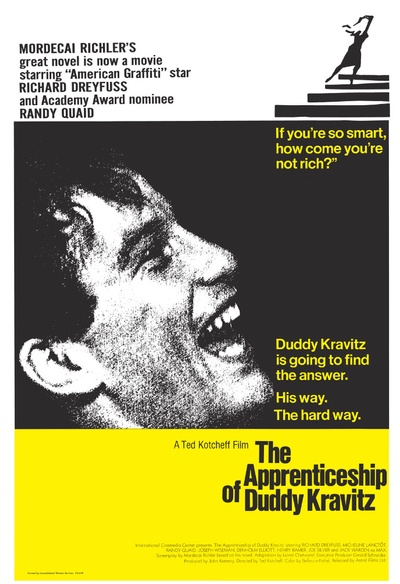 Affiche du film The Apprenticeship of Duddy Kravitz