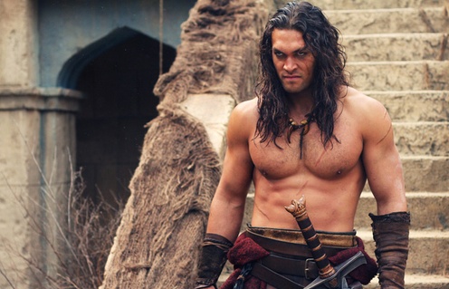 Jason Momoa dans Conan the Barbarian