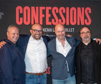 Première du film Confessions de Luc Picard