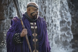 Une scène du film Black Panther Une scène du film Black Panther