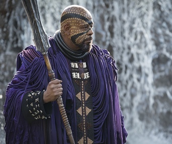 Une scène du film Black Panther