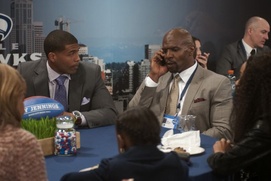 Une scène du film Draft Day Une scène du film Draft Day