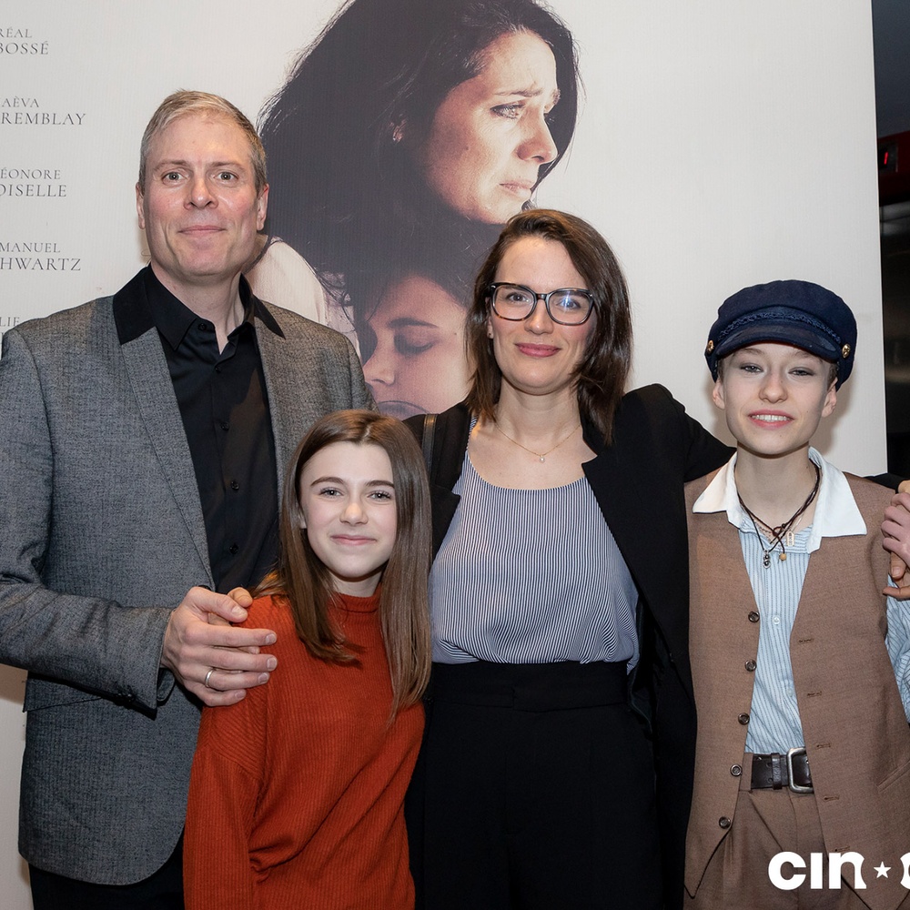 Sur le tapis rouge du film Dérive