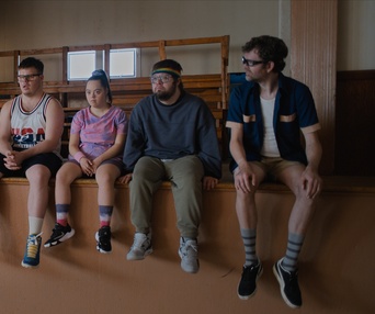 Une scène du film Champions