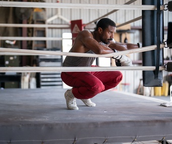 Une scène du film Creed III