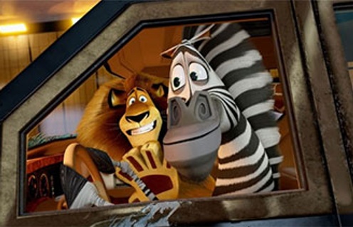 Une scène du film Madagascar 3: Europe's Most Wanted