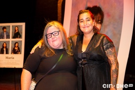 Sur le tapis rouge du film Maria