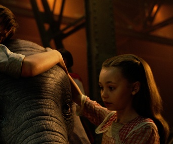 Une scène du film Dumbo
