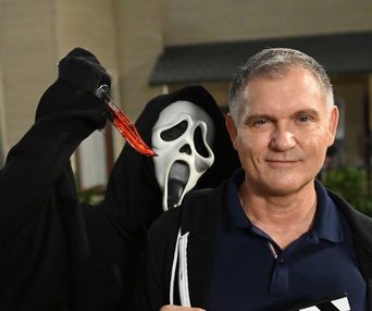 Une scène du film Scream