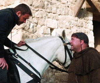 Une scène du film Robin Hood