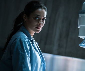 Une scène du film The Possession of Hannah Grace
