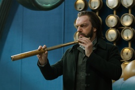 Une scène du film Mortal Engines Une scène du film Mortal Engines