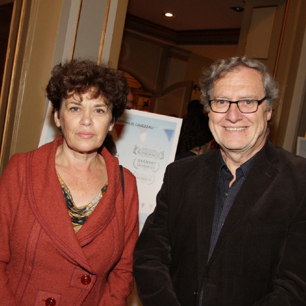 Sur le tapis rouge du film Le vendeur