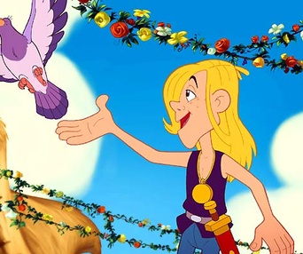 Scène du film Astérix et les Vikings