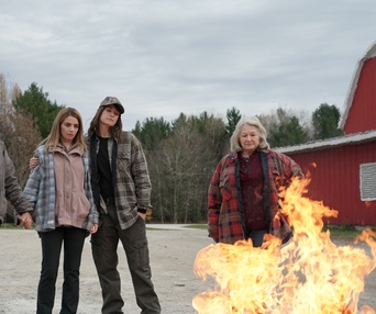 Une scène du film Frontières