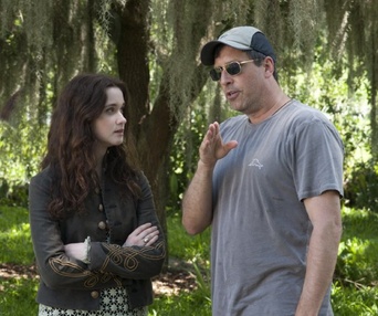 Sur le plateau du film Beautiful Creatures