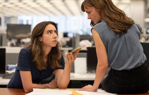 Une scène du film She Said