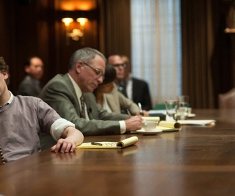 Une scène du film The Social Network
