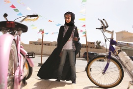 Une scène du film Wadjda Une scène du film Wadjda