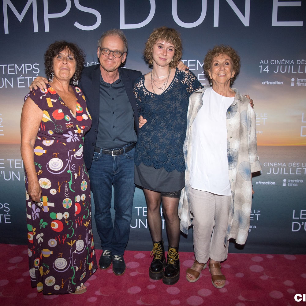 Tapis rouge du film Le temps d'un été