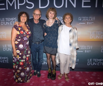 Tapis rouge du film Le temps d'un été