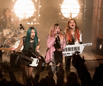 Une scène du film Jem and the Holograms
