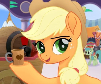 Une scène du film My Little Pony: The Movie