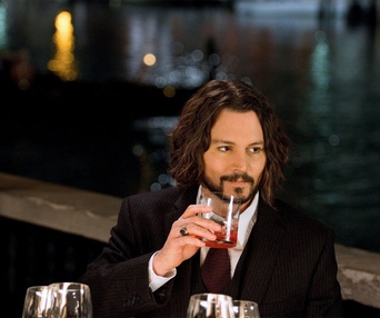 Une scène du film The Tourist