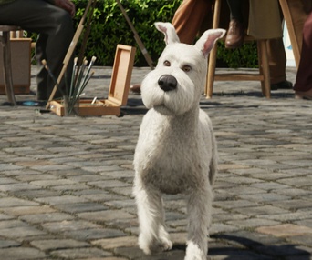 Une scène du film The Adventures of Tintin